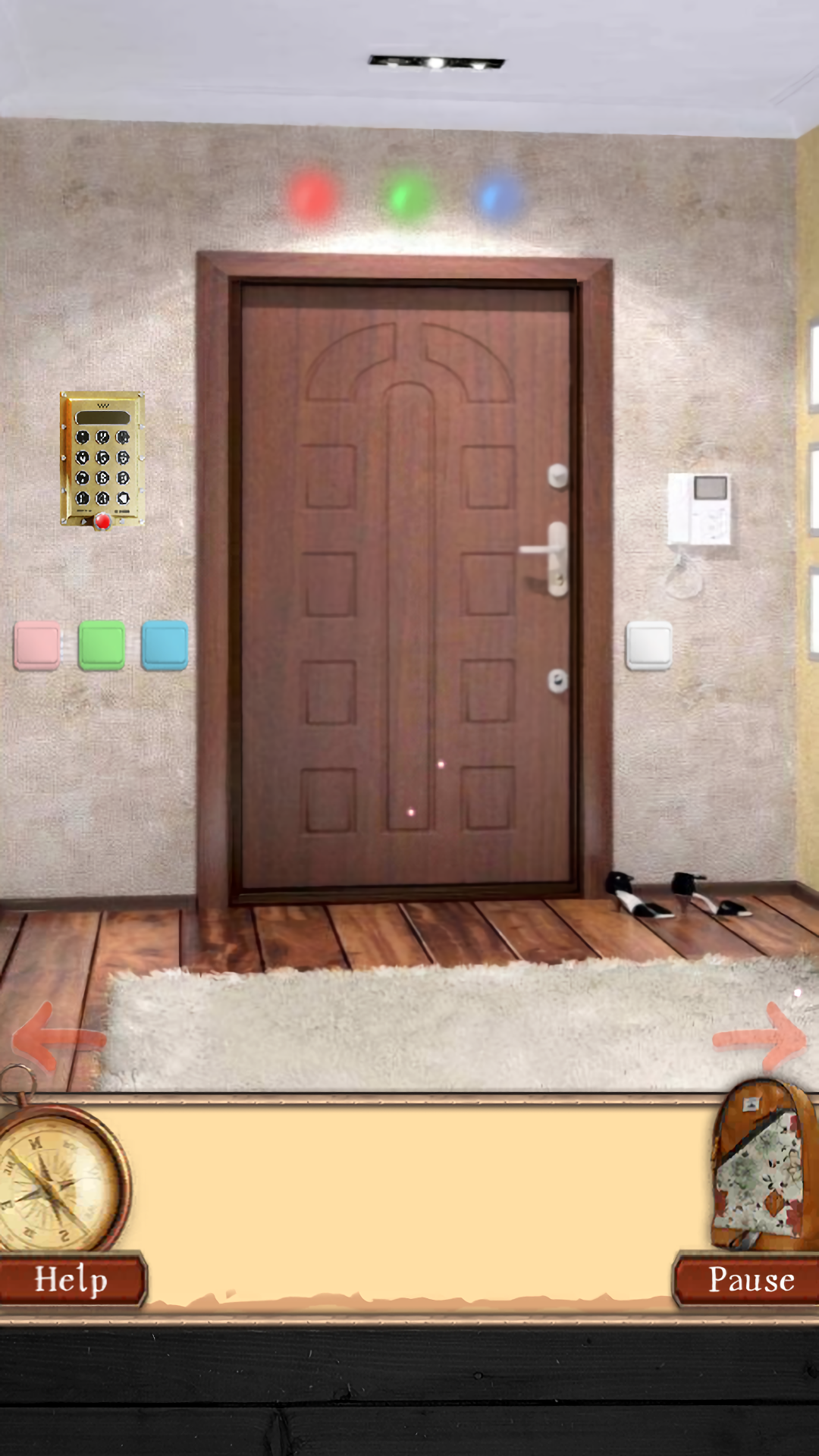 Escape room Puzzle door Game Screenshot