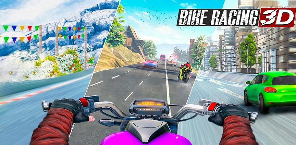 Banner of Bike Race Games Bike Racing 3D 0.2