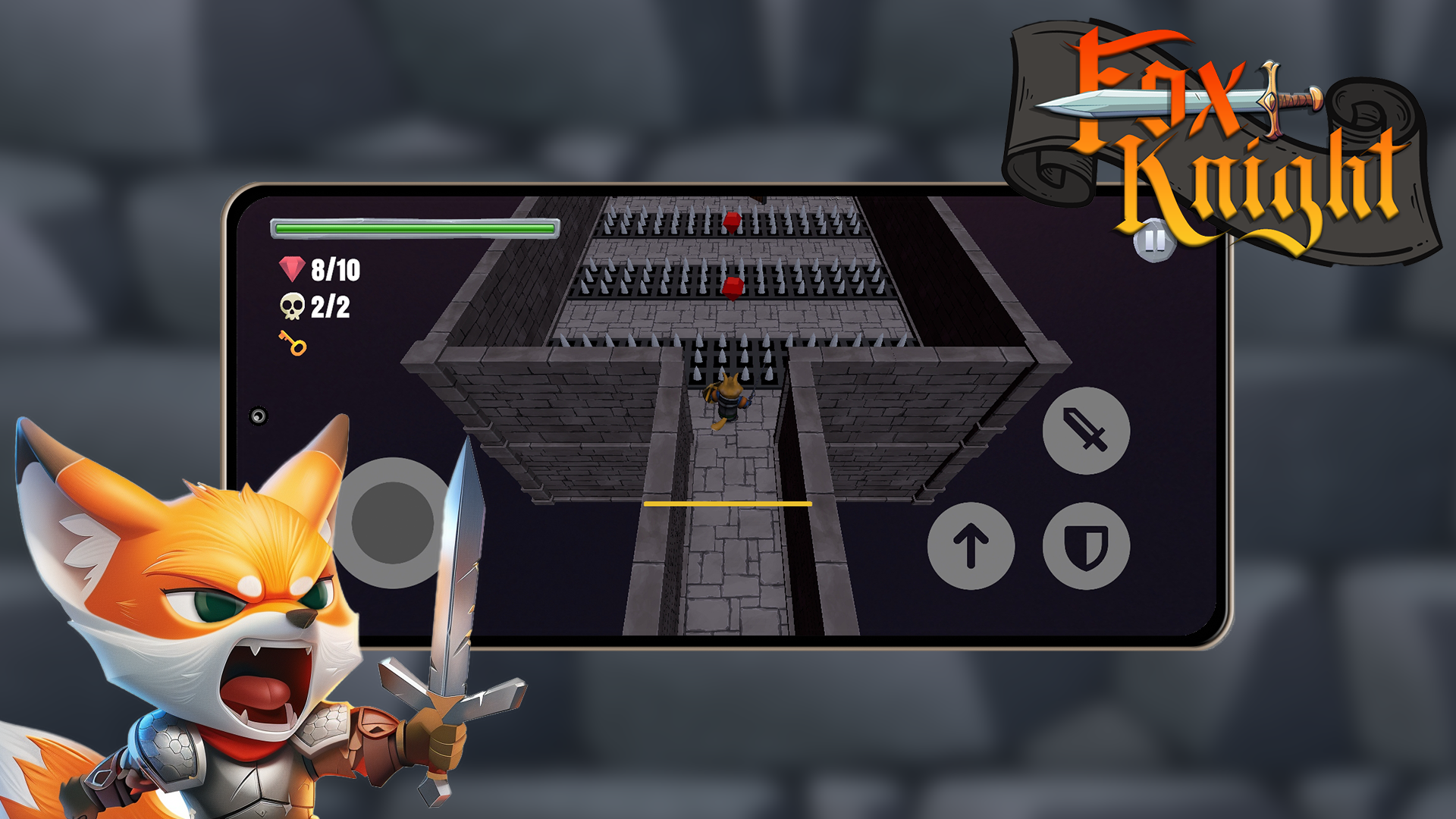 Fox Knight Game Screenshot