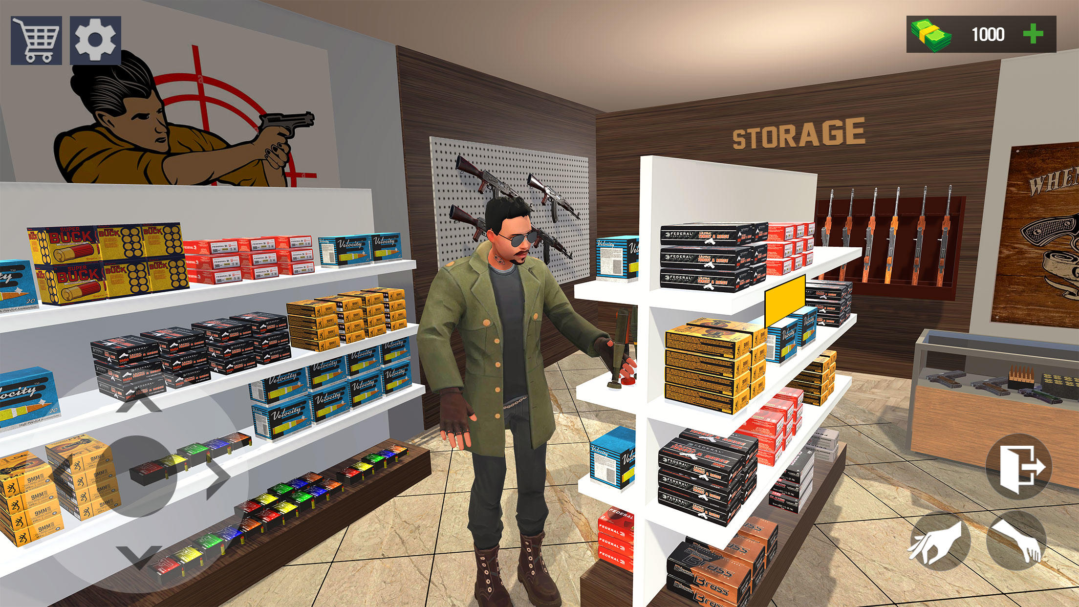 Gun Store Simulator Game Game Screenshot
