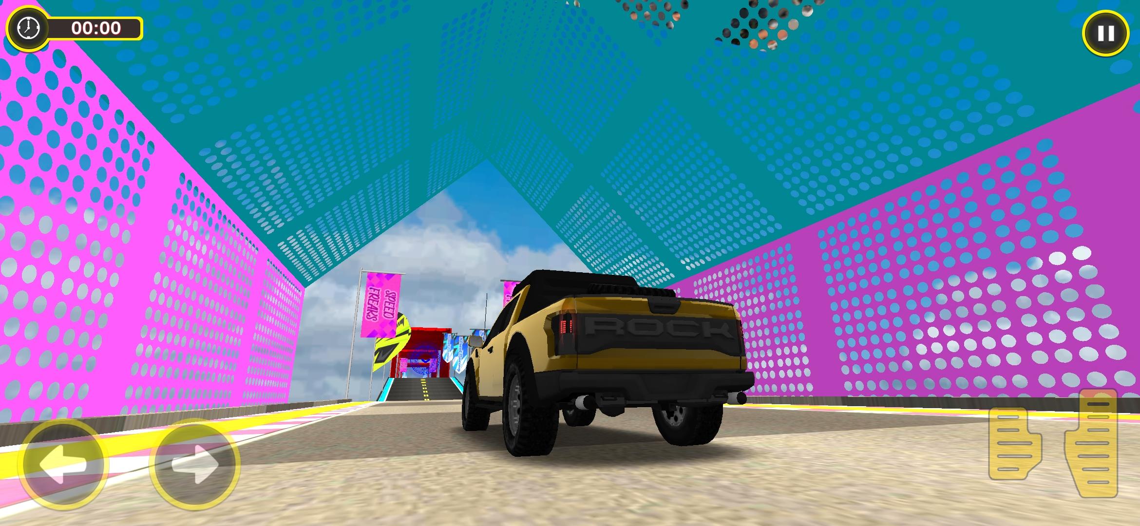 Screenshot of GT Car Stunts: Car Racing Game