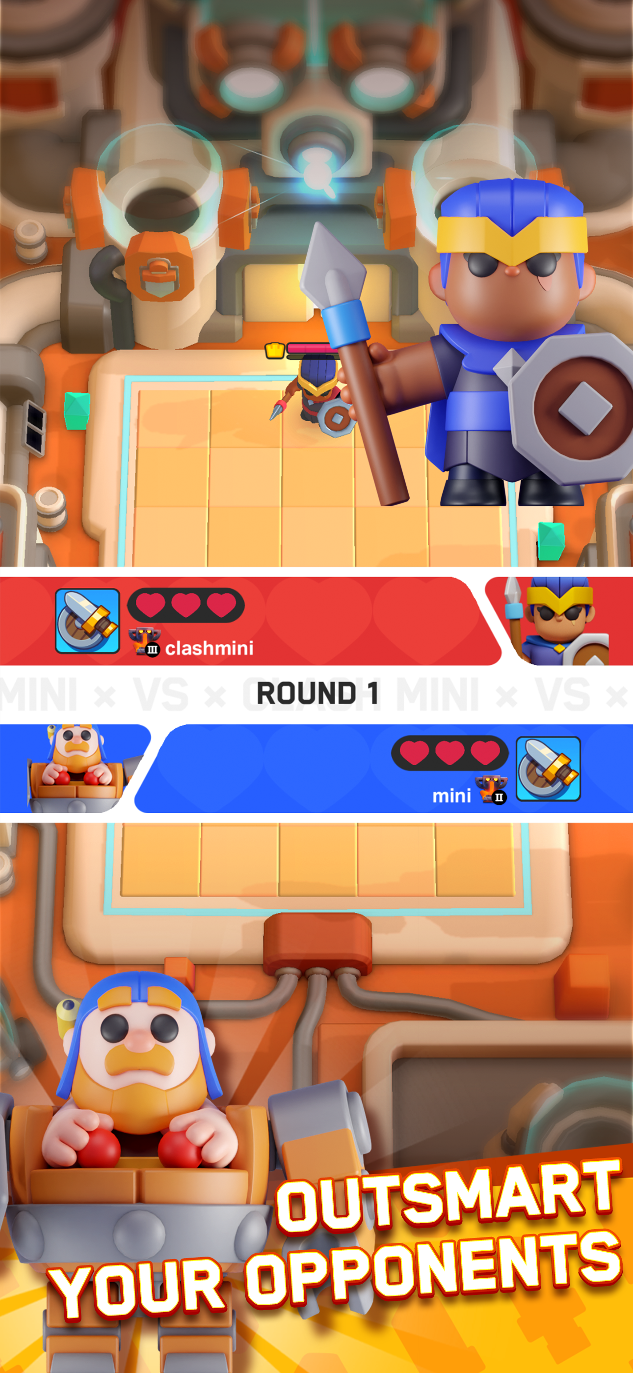 Clash Mini Game Screenshot