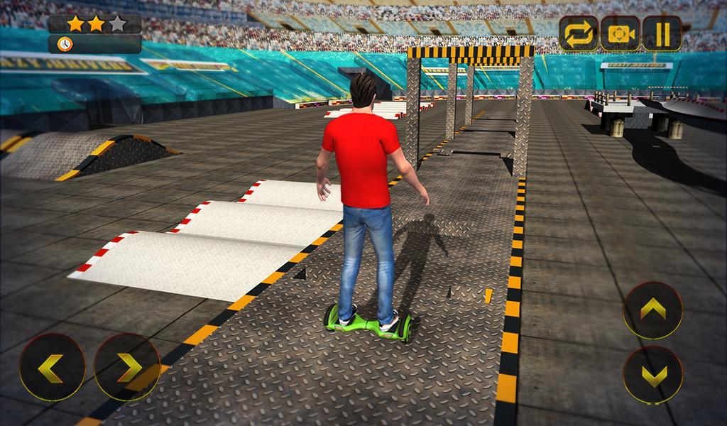 Screenshot of Hoverboard Stunts Hero 2016