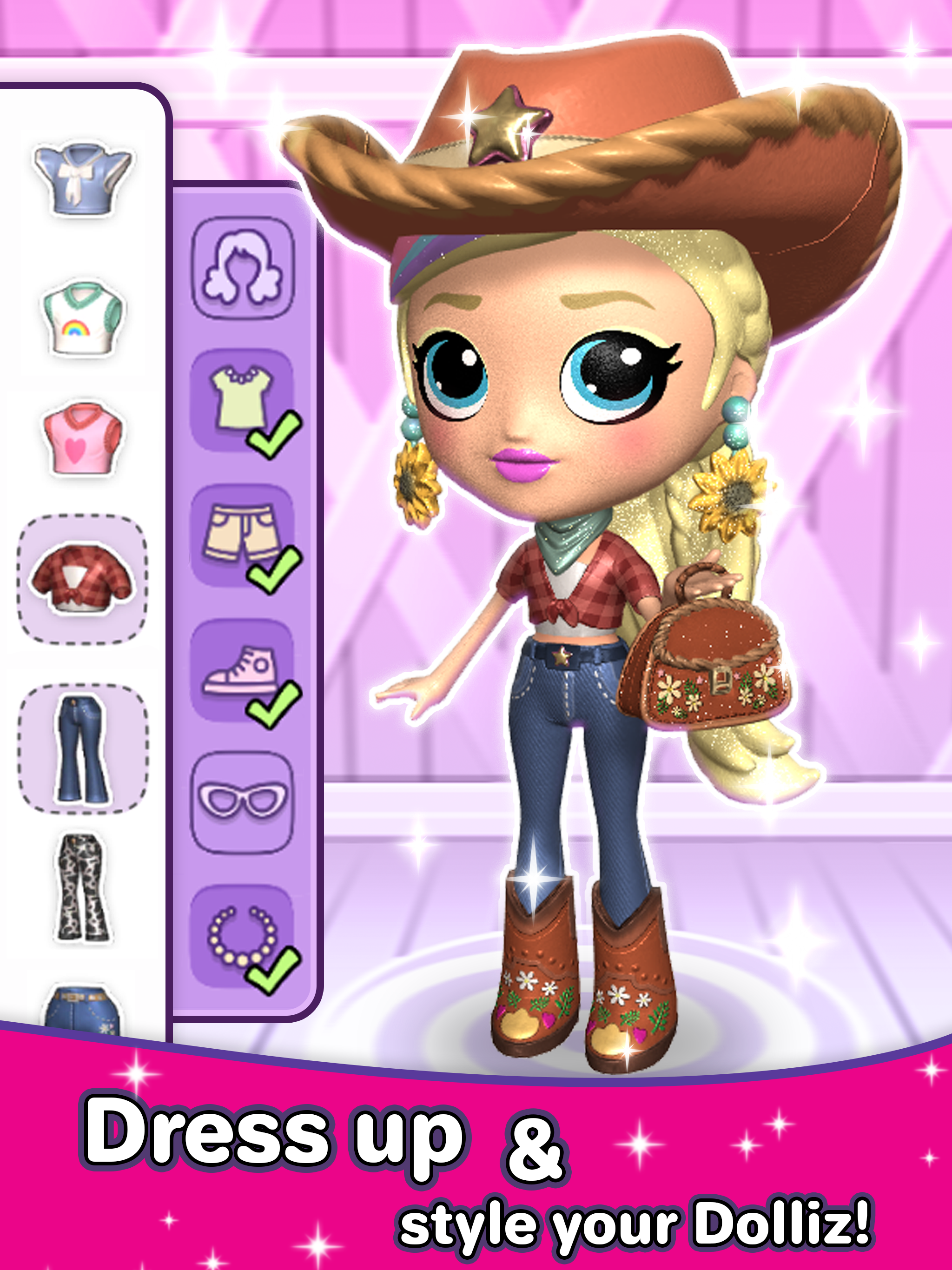 Screenshot 11 of Go! Dolliz: 3D Doll Dress Up 