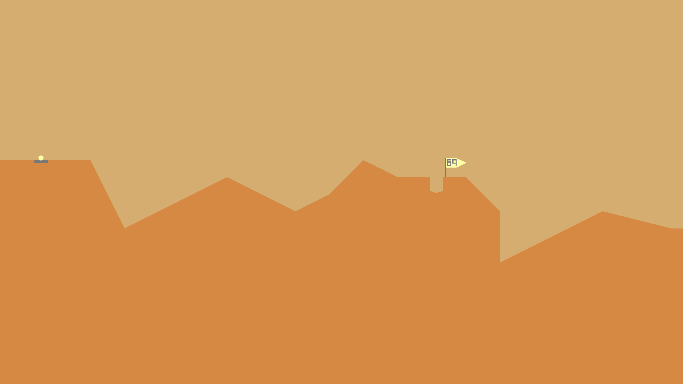 Desert Golfing ゲームのスクリーンショット