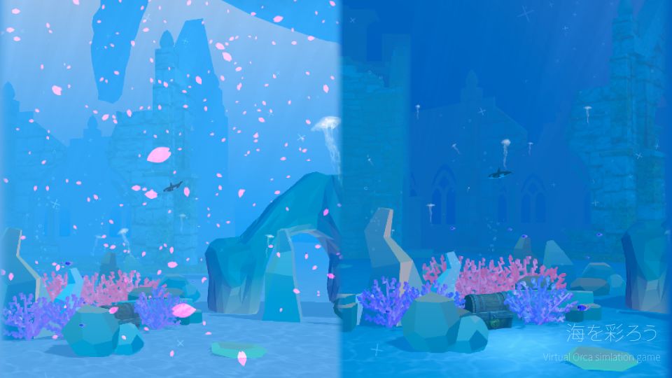 Screenshot of Virtual Orca Simulation game 3