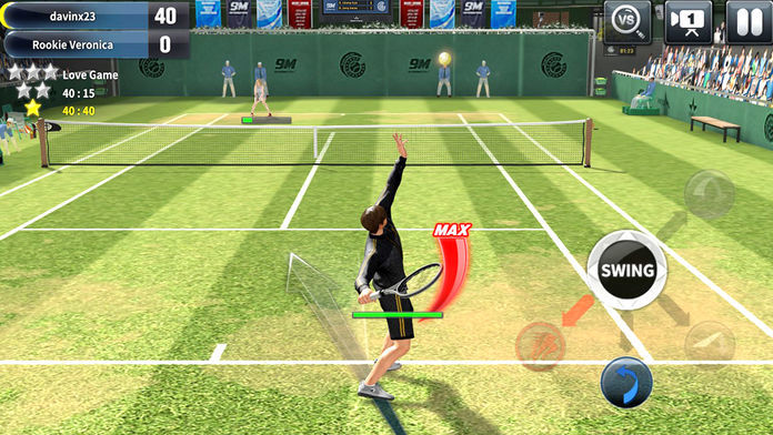 슈퍼스타 테니스 for Kakao screenshot game