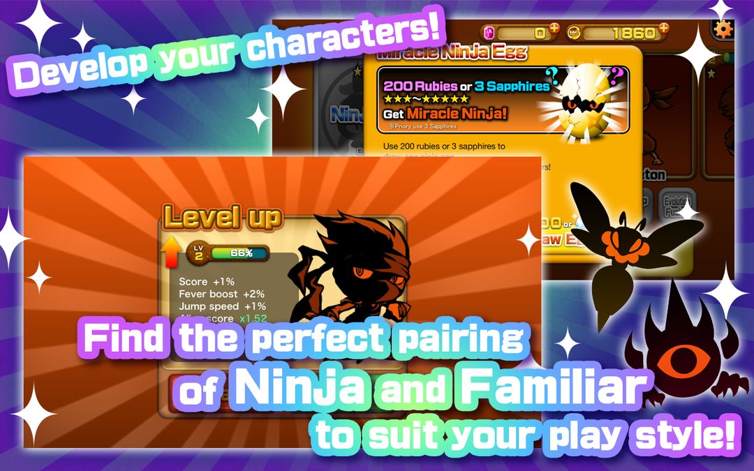 Mr.Ninja!! Fever screenshot game