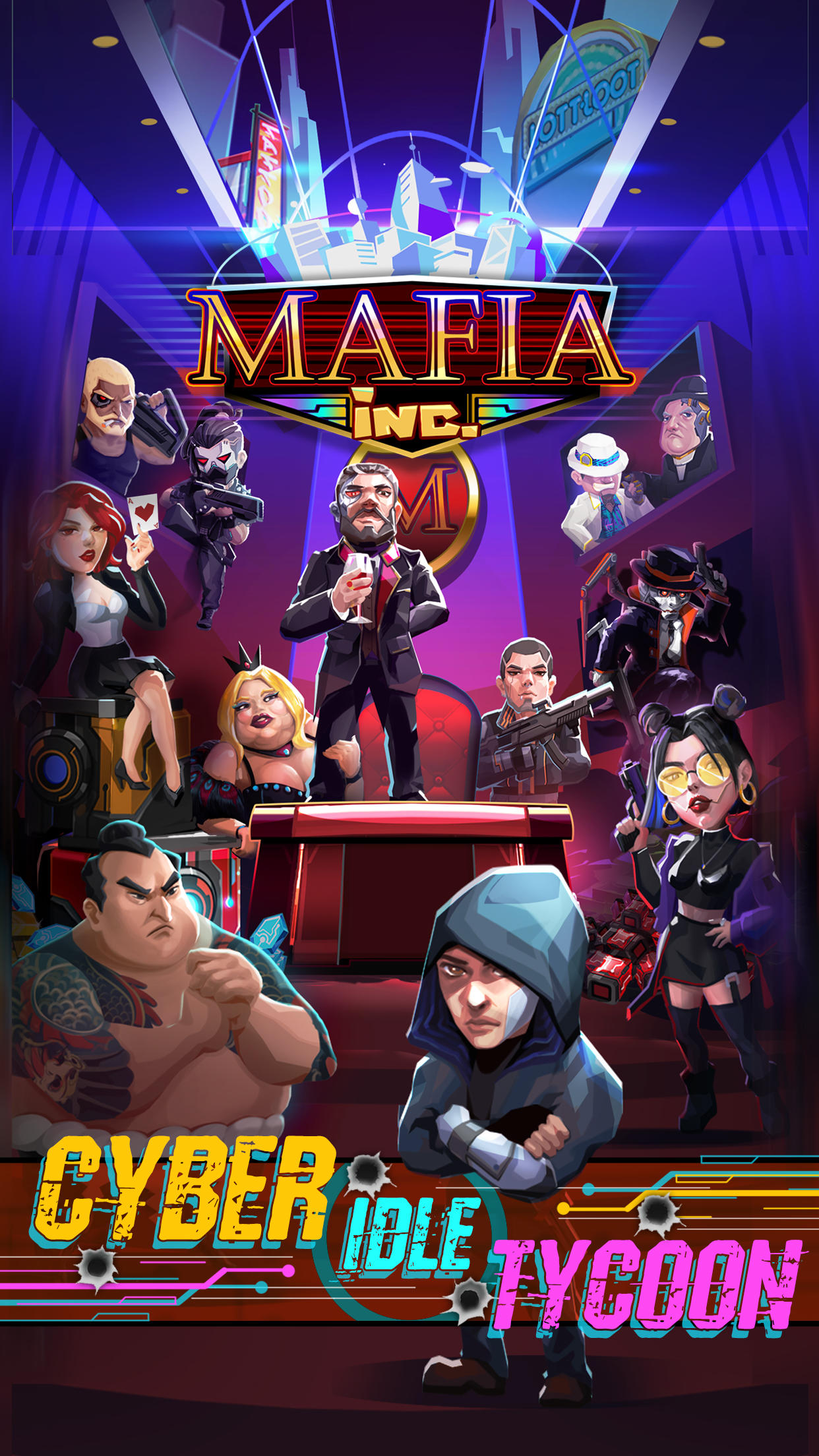 Mafia Inc. - Idle Tycoon Game ภาพหน้าจอเกม