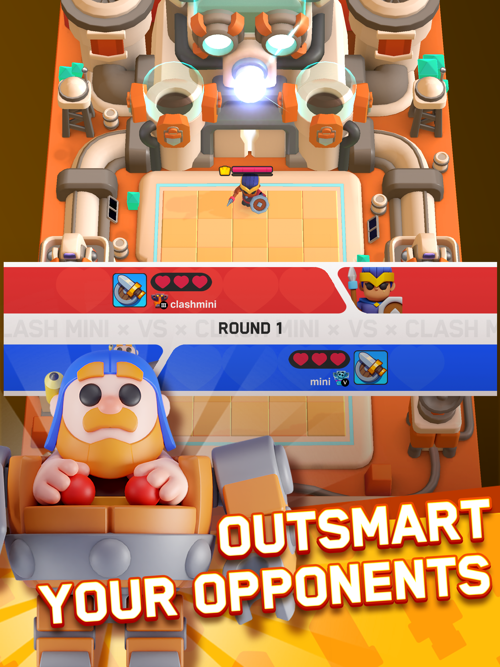 Clash Mini Game Screenshot