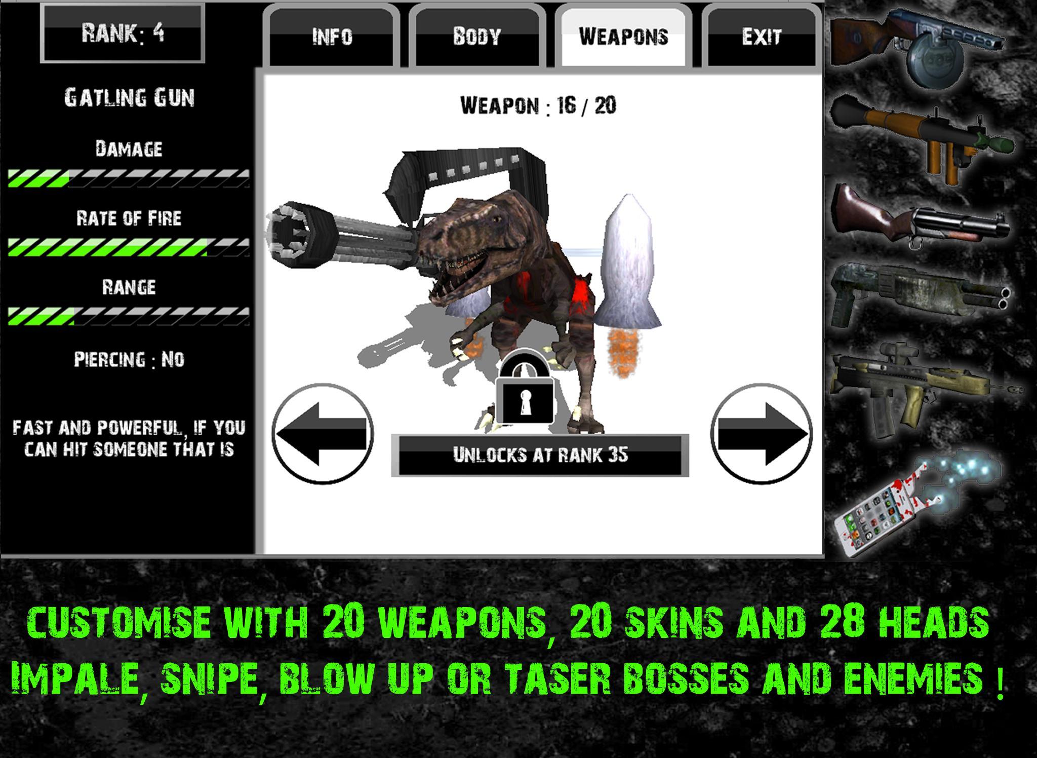 Cuplikan Layar Game Raptors Online - Gun Dinosaurs