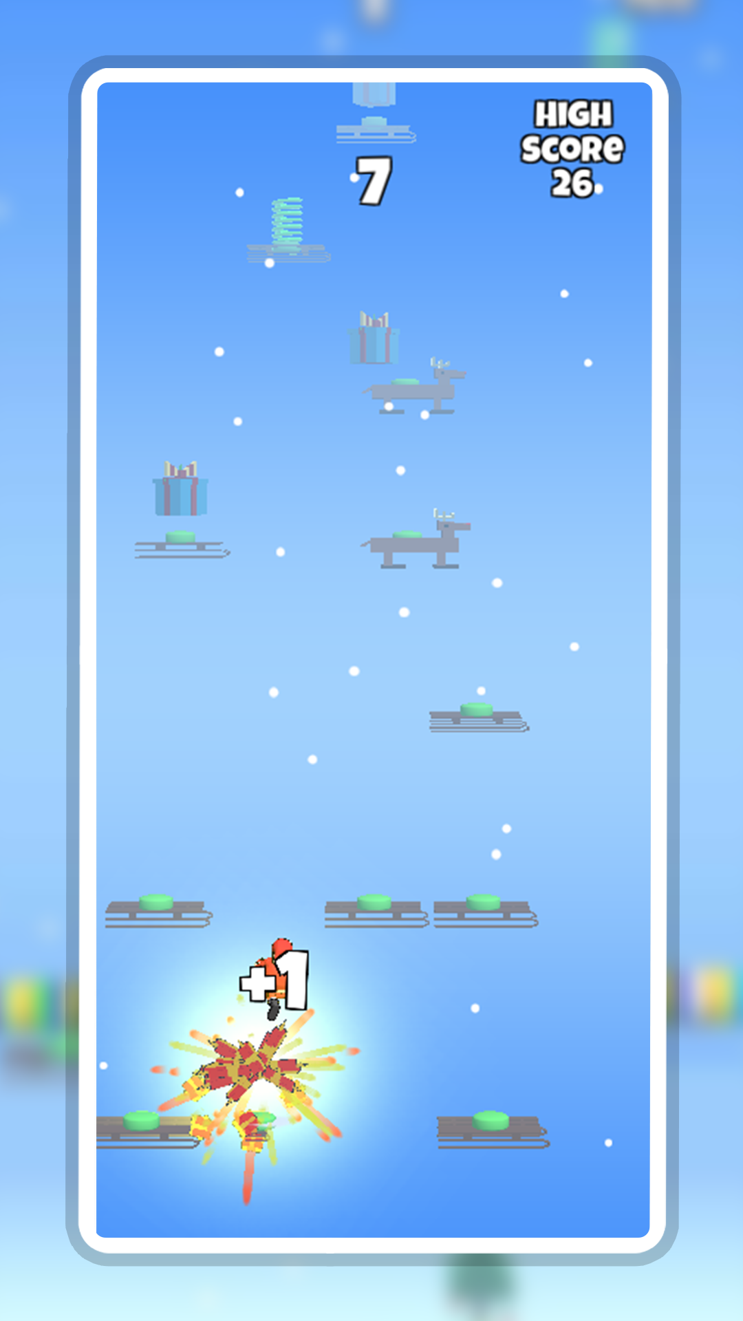 Holiday Jumper Game Screenshot