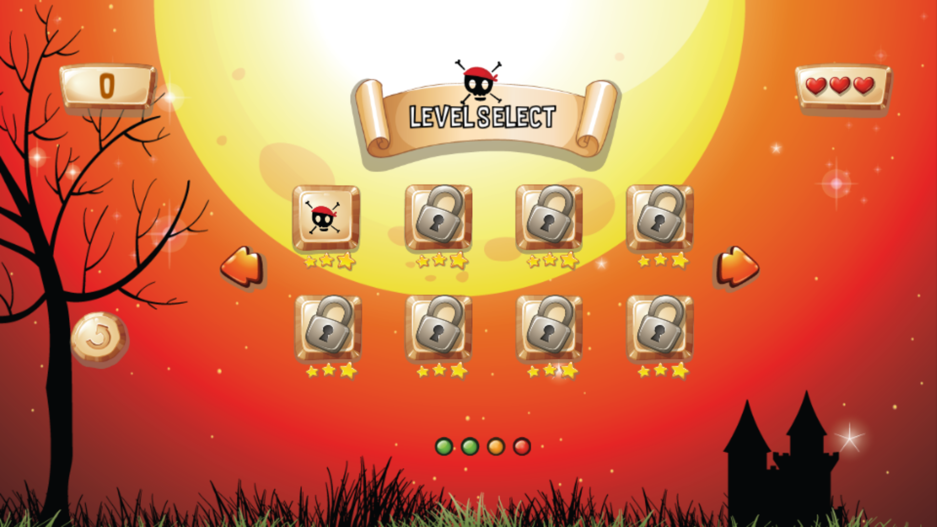 Screenshot of Upin Ipin Game Action Family