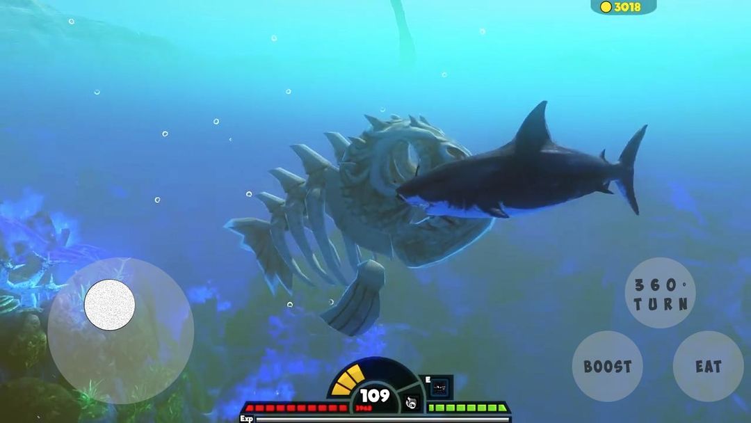 3D Feed Sceleton Fish Simulator ภาพหน้าจอเกม