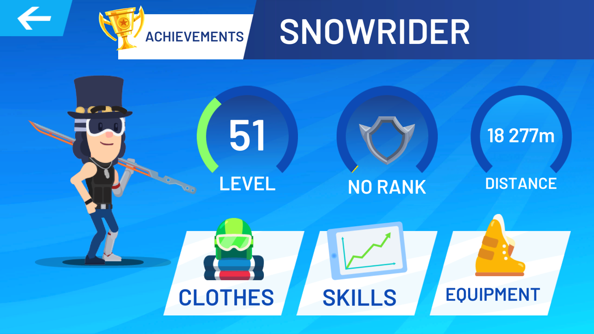 Ski Jump Challenge Game Screenshot