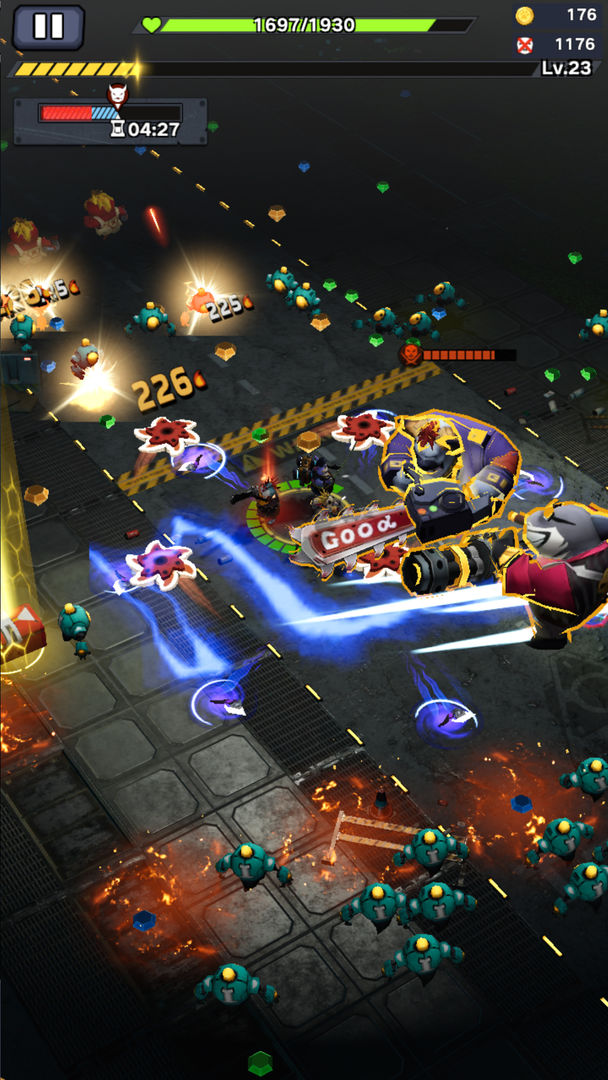 Screenshot of City of Greed:Cyber Rodent
