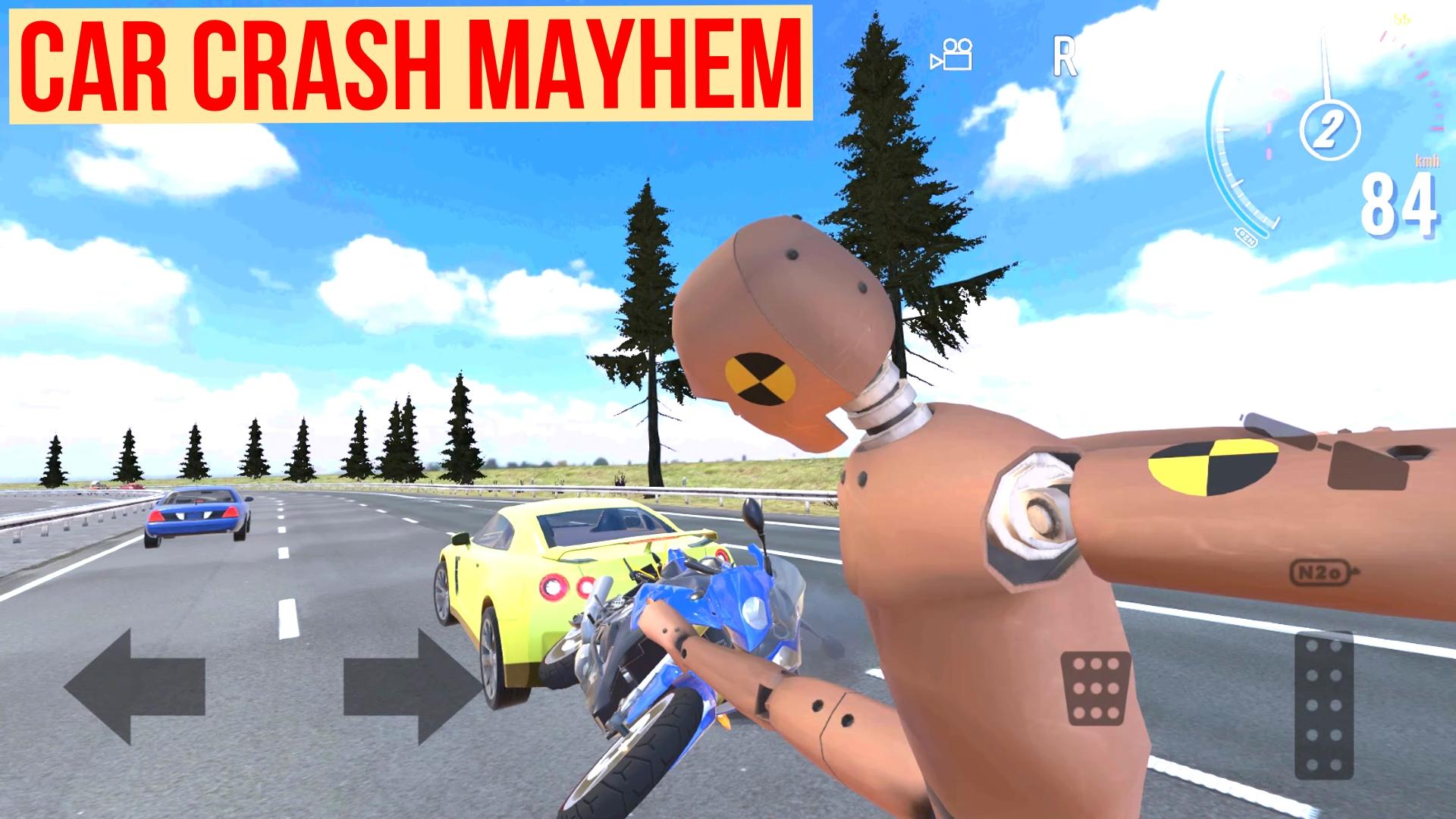 Car Crash Mayhem Game Screenshot