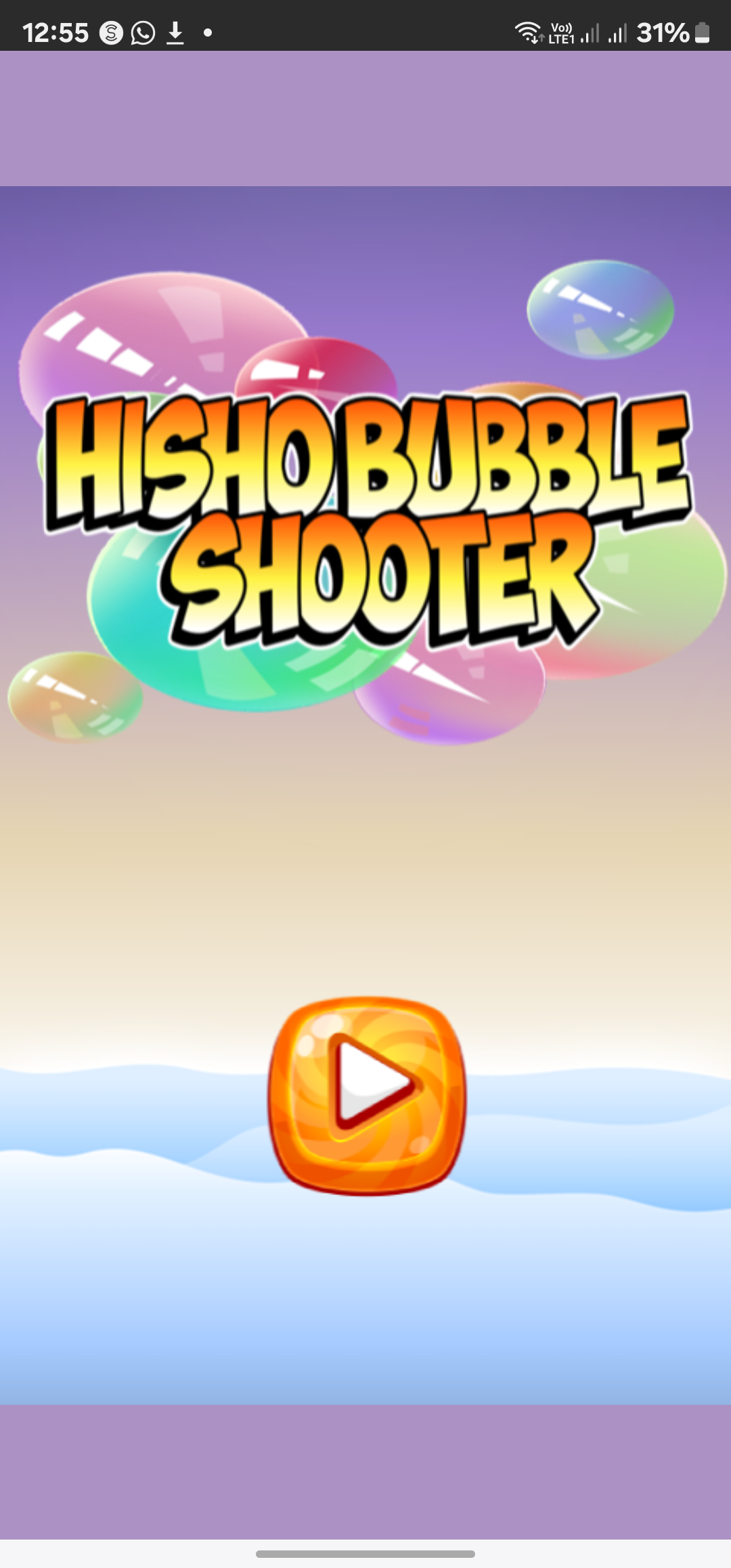 Hisho Bubble Shooter Game Screenshot