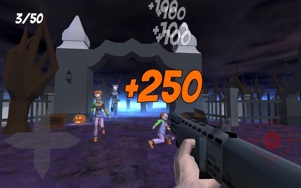Killer Clown Shooter screenshot game