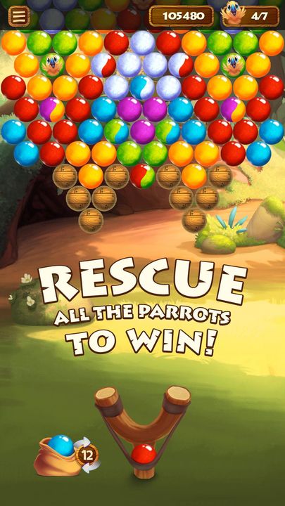 Screenshot 1 of Forest Bubble Shooter Rescue 1.2
