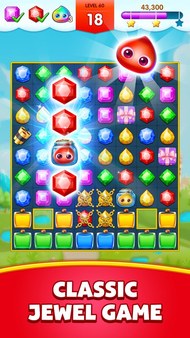 Jewels Legend - Match 3 Puzzle screenshot game