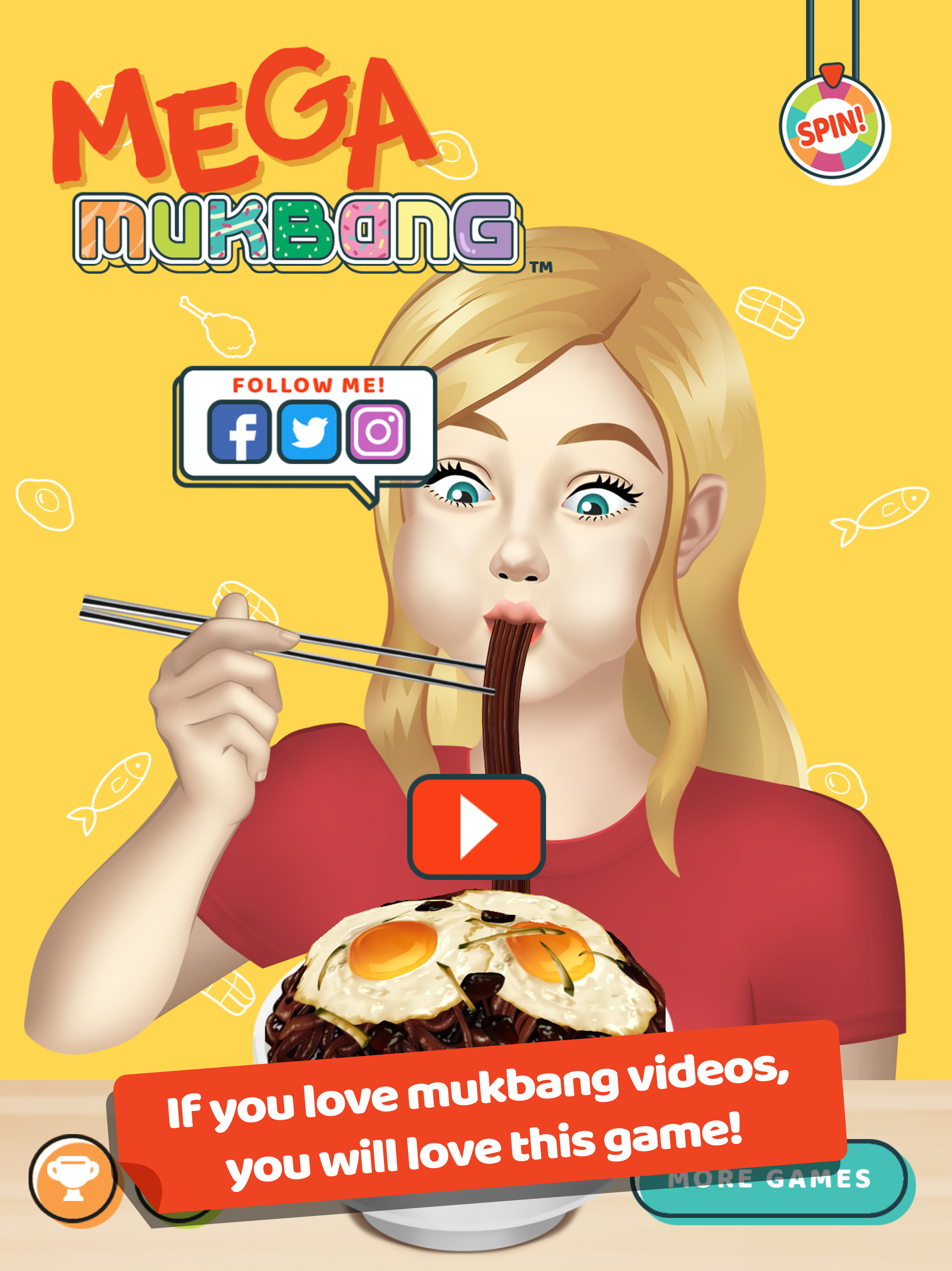 Screenshot of Mega Mukbang