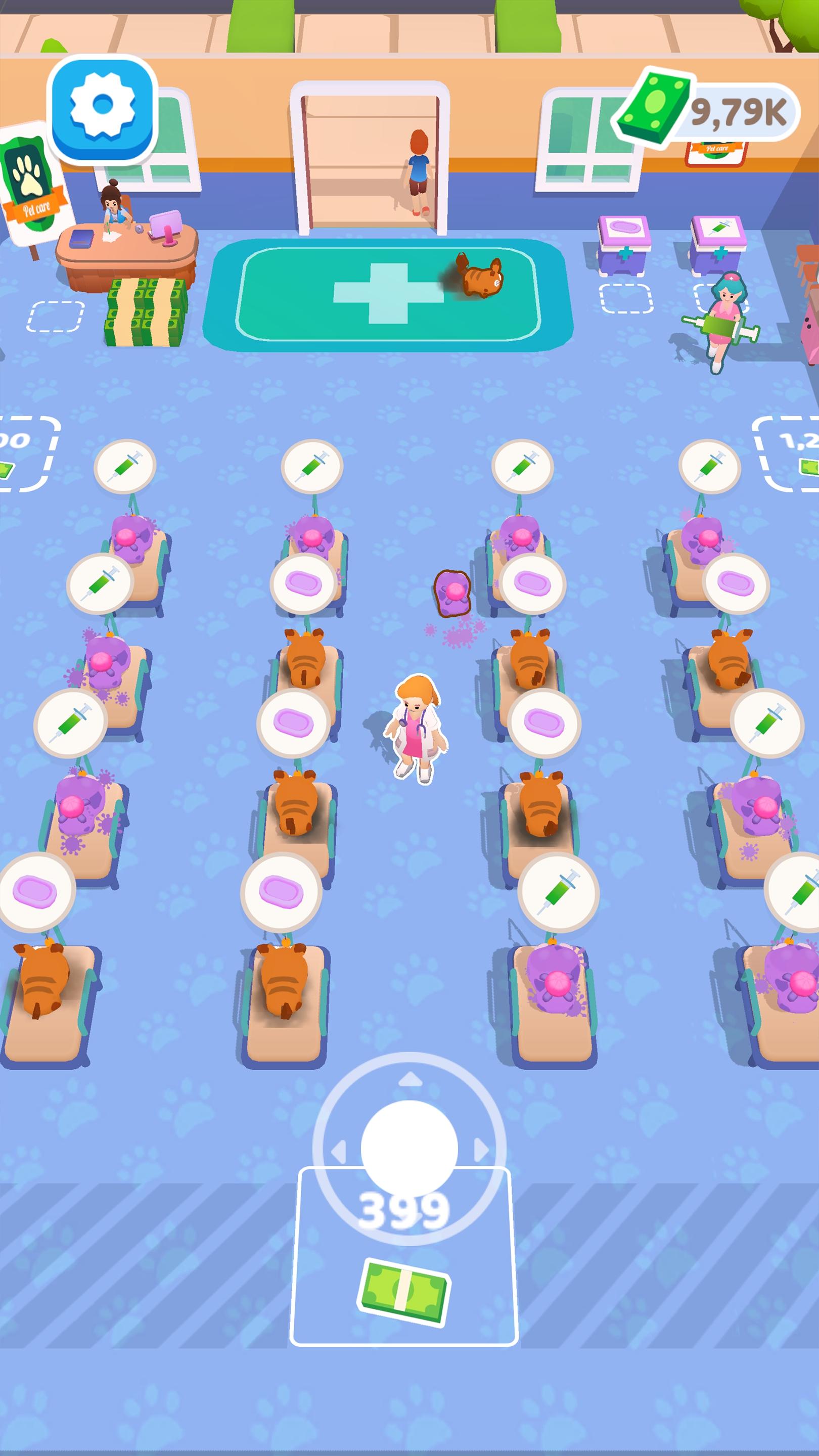 Monster Doctor: Vet Hospital Game Screenshot