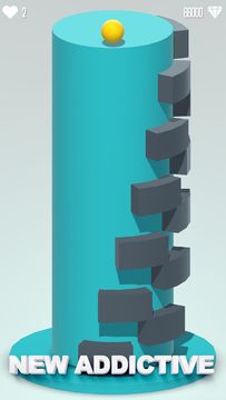Fall Ball : Addictive Falling Game Screenshot