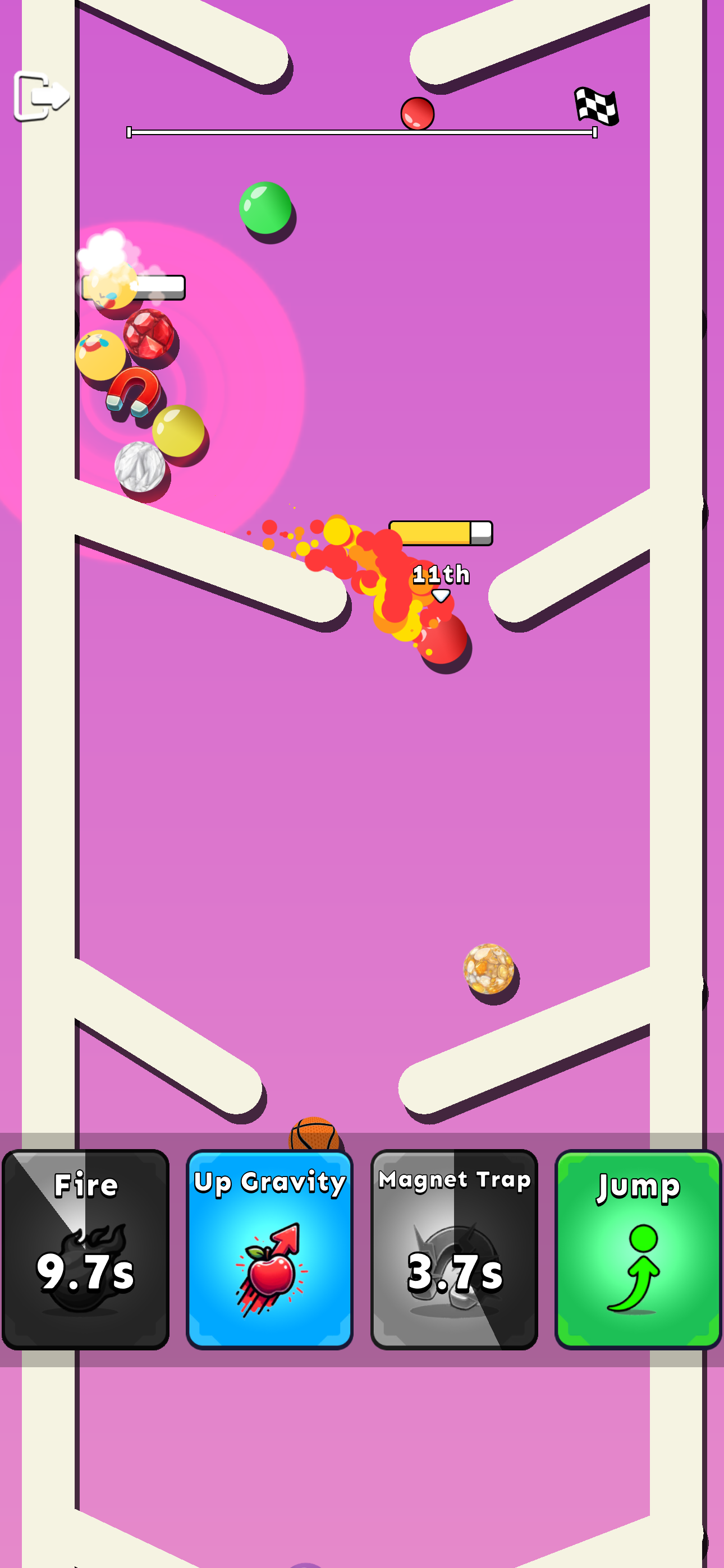 Ball Race Royale: No-Wifi Game Game Screenshot