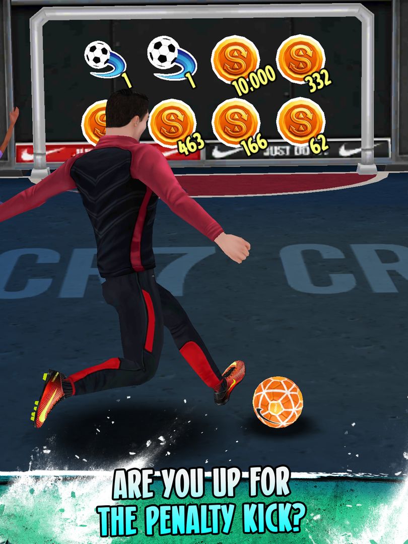 Screenshot of Ronaldo: Kick'n'Run Football