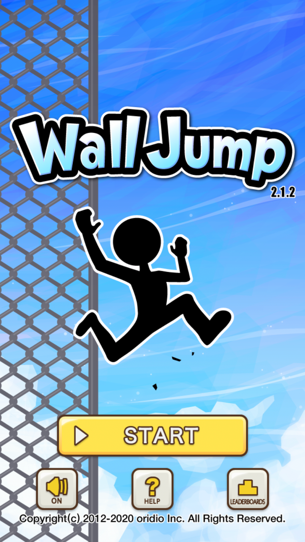Скриншот игры Wall Jump