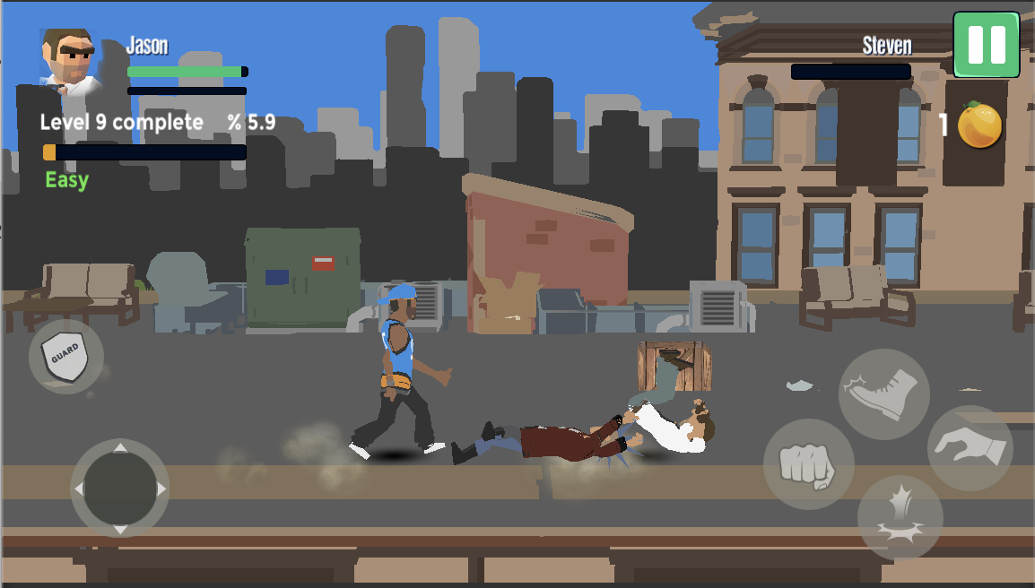 Screenshot 1 of Pertarungan Jalanan Gangster 