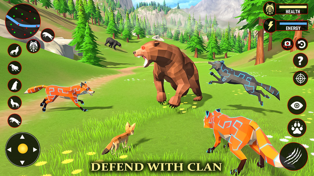 Fox Simulator Fantasy Jungle screenshot game