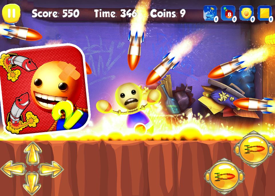 Super Buddyman Kick 2 - The Run Adventure Game screenshot game