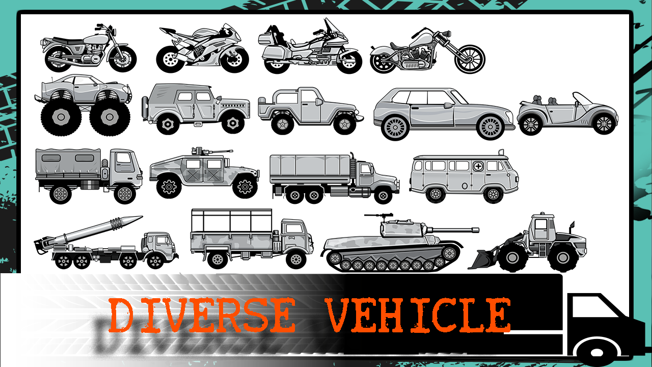 Stickman Racer : Drawing Survival Road 遊戲截圖