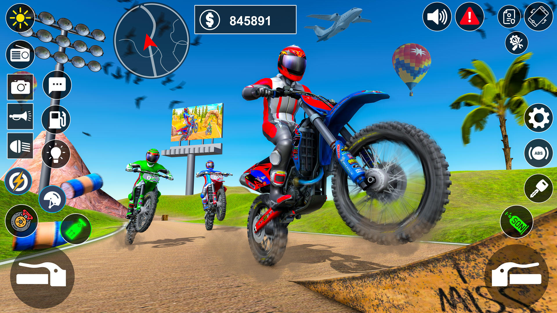 Dirt Bike Racing Motocross Gam 게임 스크린 샷
