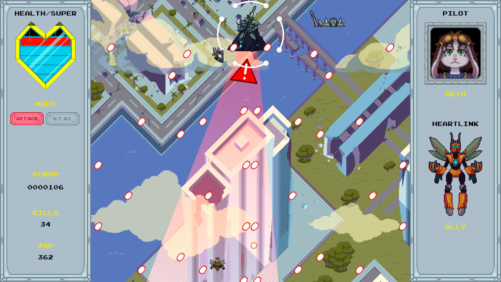 HeartLink screenshot game