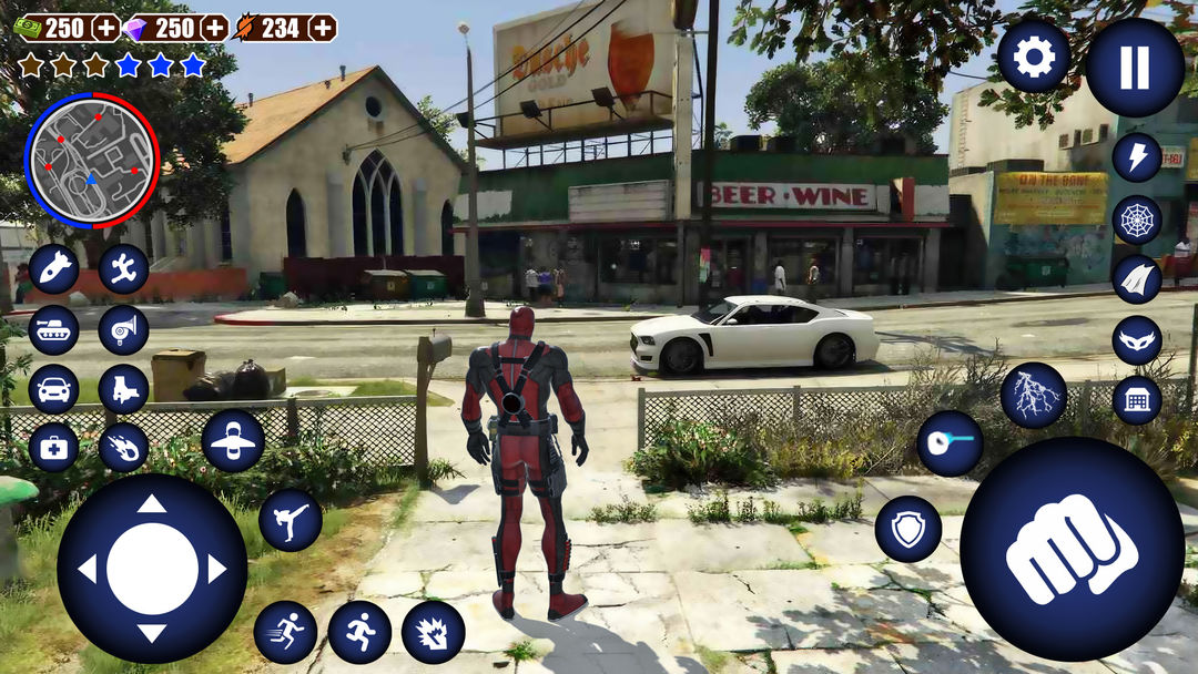 Screenshot of Ninja Superhero Fighting Games