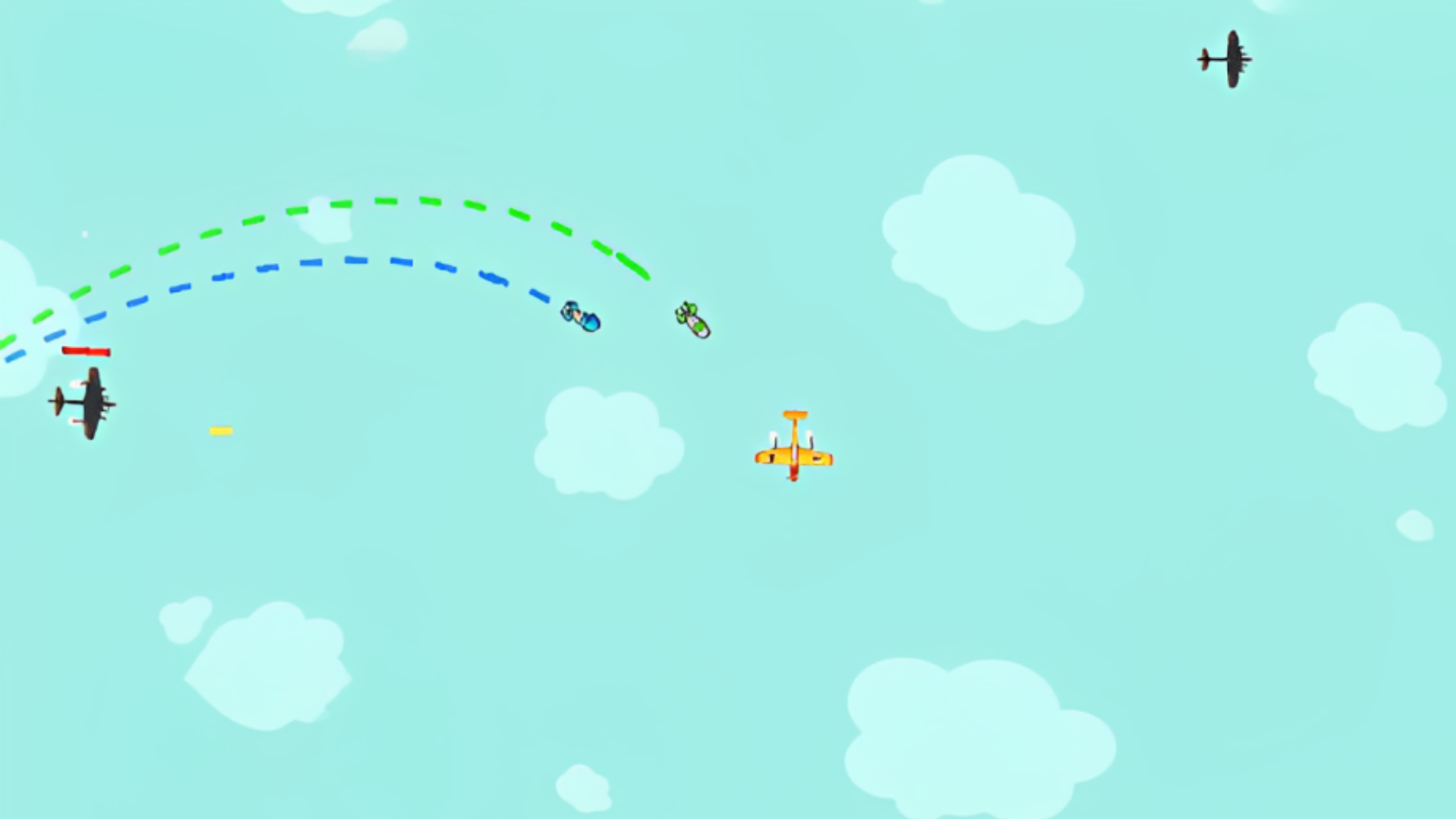 Jet Escape Missile Fire Game Screenshot