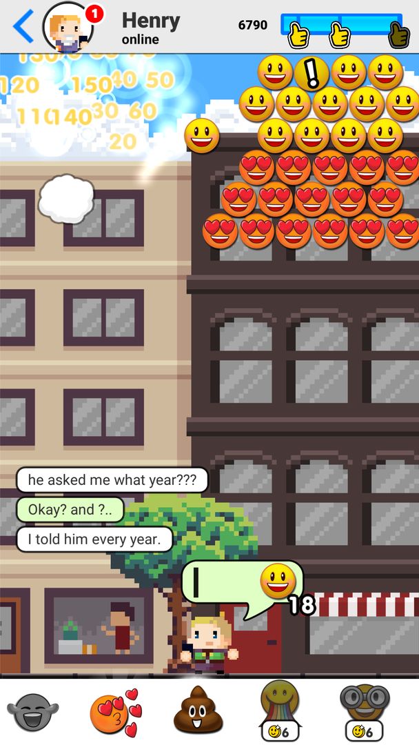 Screenshot of Social Story - Emoji Pop!
