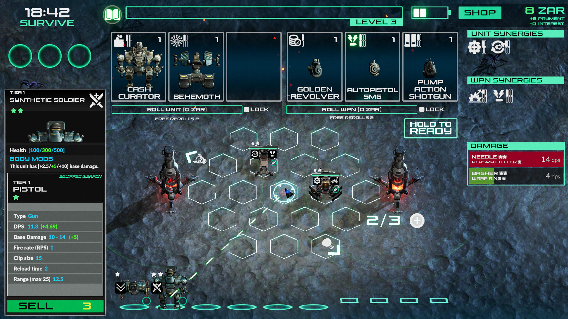 Battle Grid screenshot game