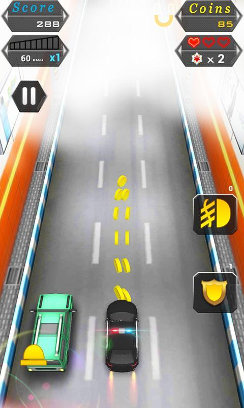 Screenshot of Police Car Racing
