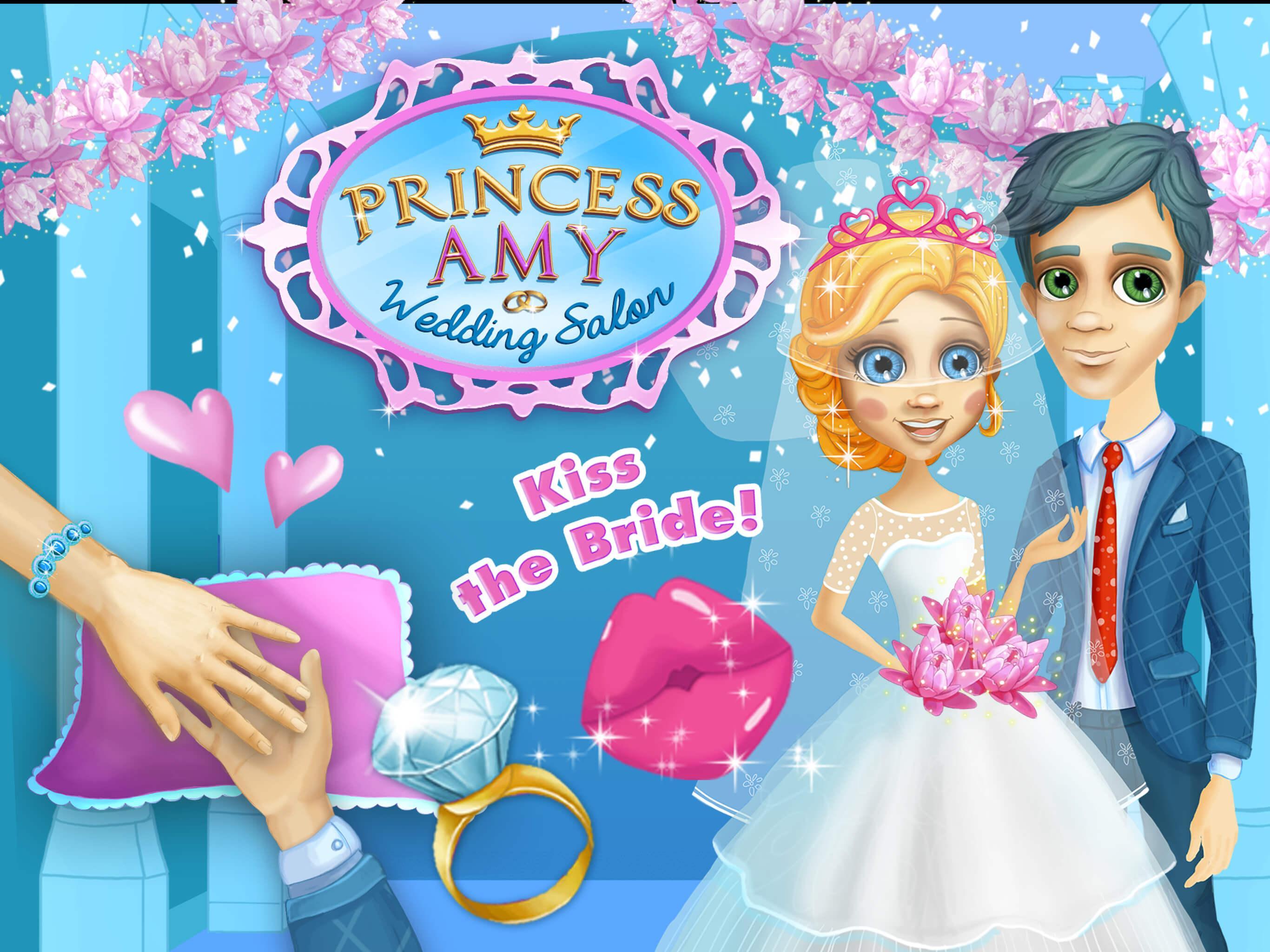 Princess Amy Wedding Salon 2 Game Screenshot