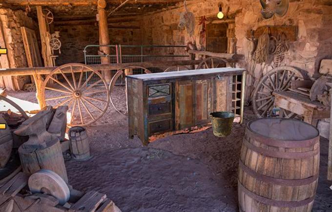 Trading Post Cowboy Escape Game Screenshot