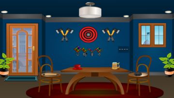 Captura de Tela do Jogo Blue Dwelling Escape