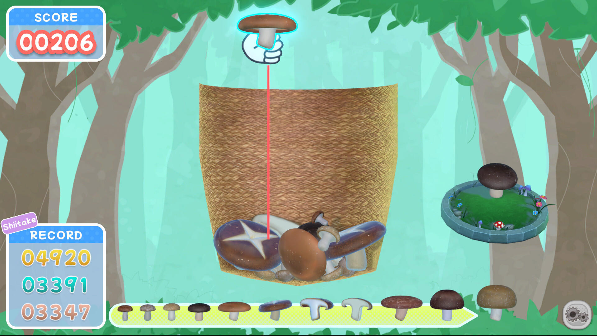 Screenshot of Matsutake Game
