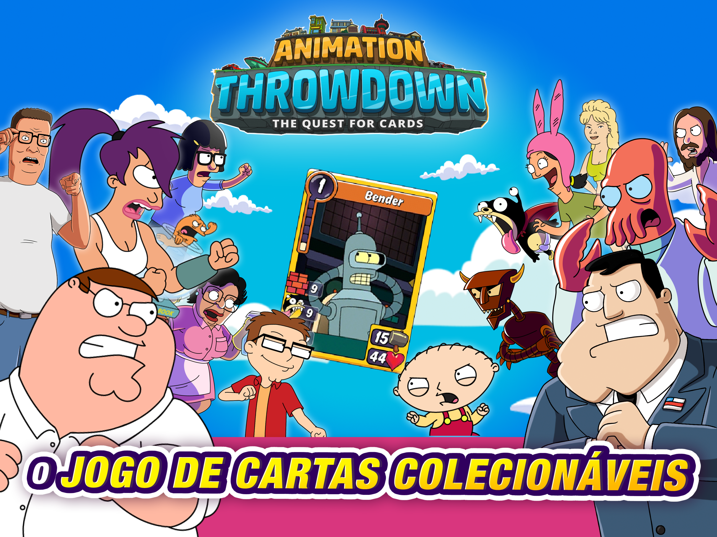 Captura de Tela do Jogo Animation Throwdown: TQFC