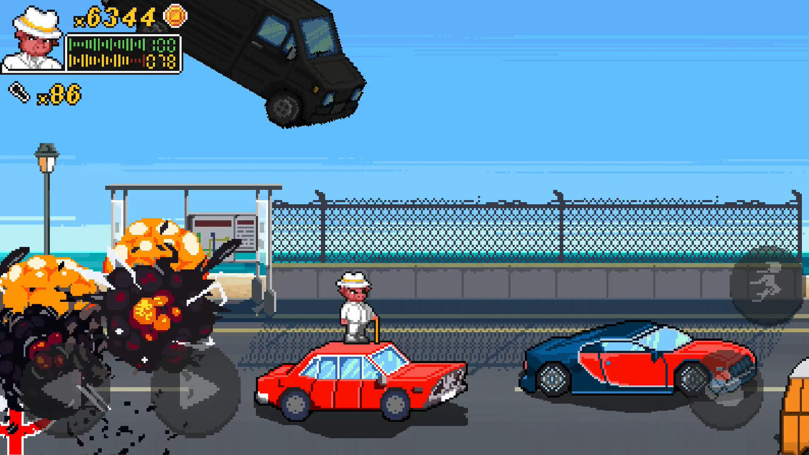 Screenshot of Rap Attack!