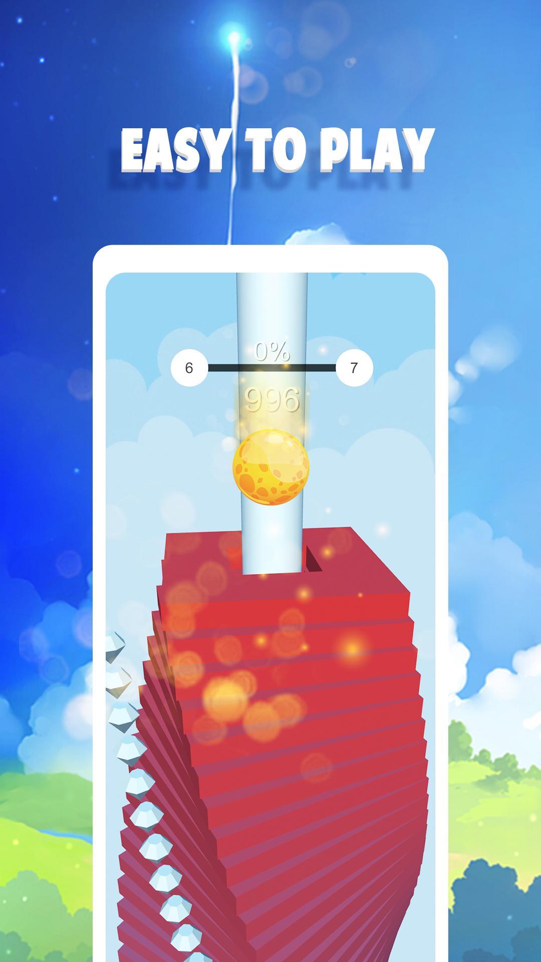 Screenshot of Stack Block Crusher: Puzzle Game