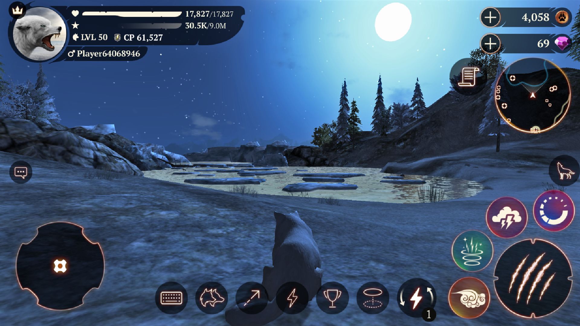 Screenshot of The Wolf